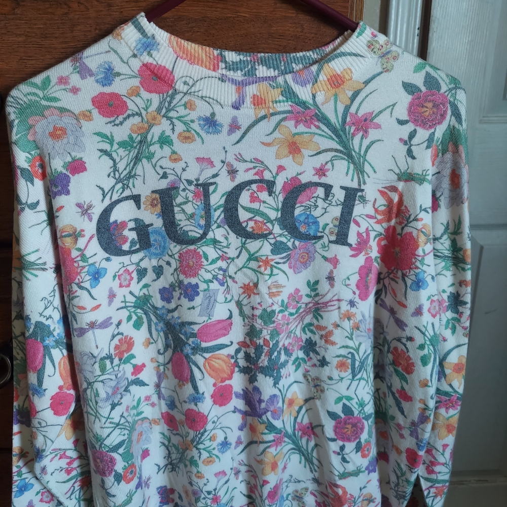 Gucci Floral Sweatshirt
